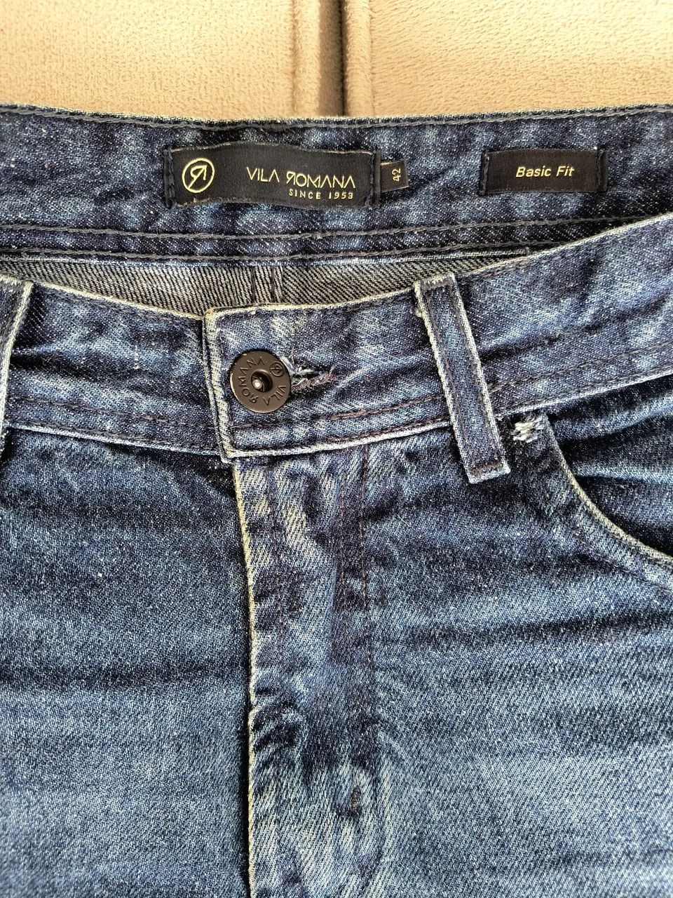 Calça jeans Vila Romana Basic Fit original tamanho 42  - Foto 3