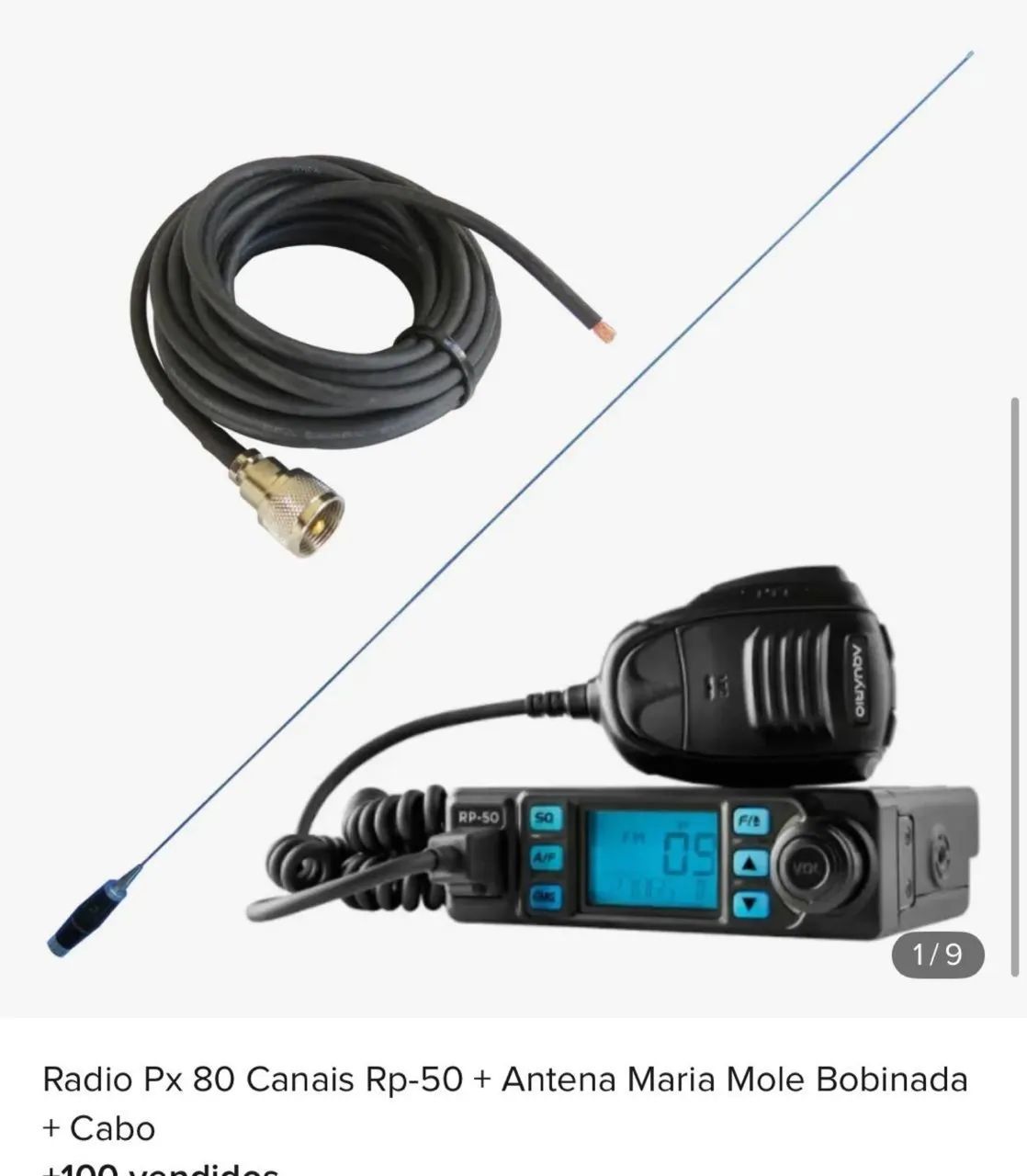 Rádio px 80 canais  - Foto 4