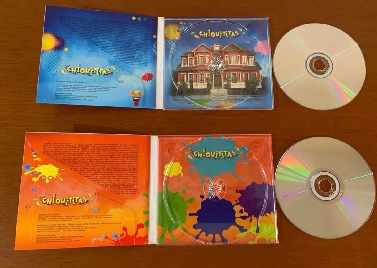 Cd Chiquititas volume 1 e 2 (acompanha os brindes) - Foto 2