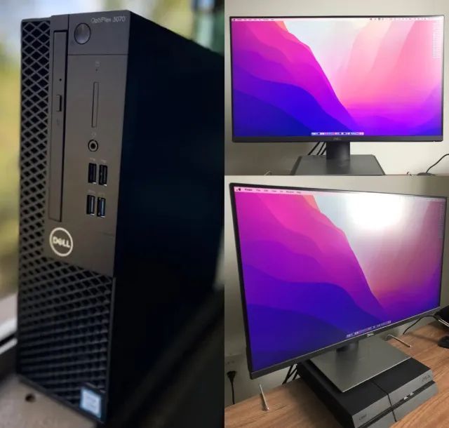 Computador Dell 24 GB de RAM com placa de vídeo e SSD + Monitor DELL 27 polegadas