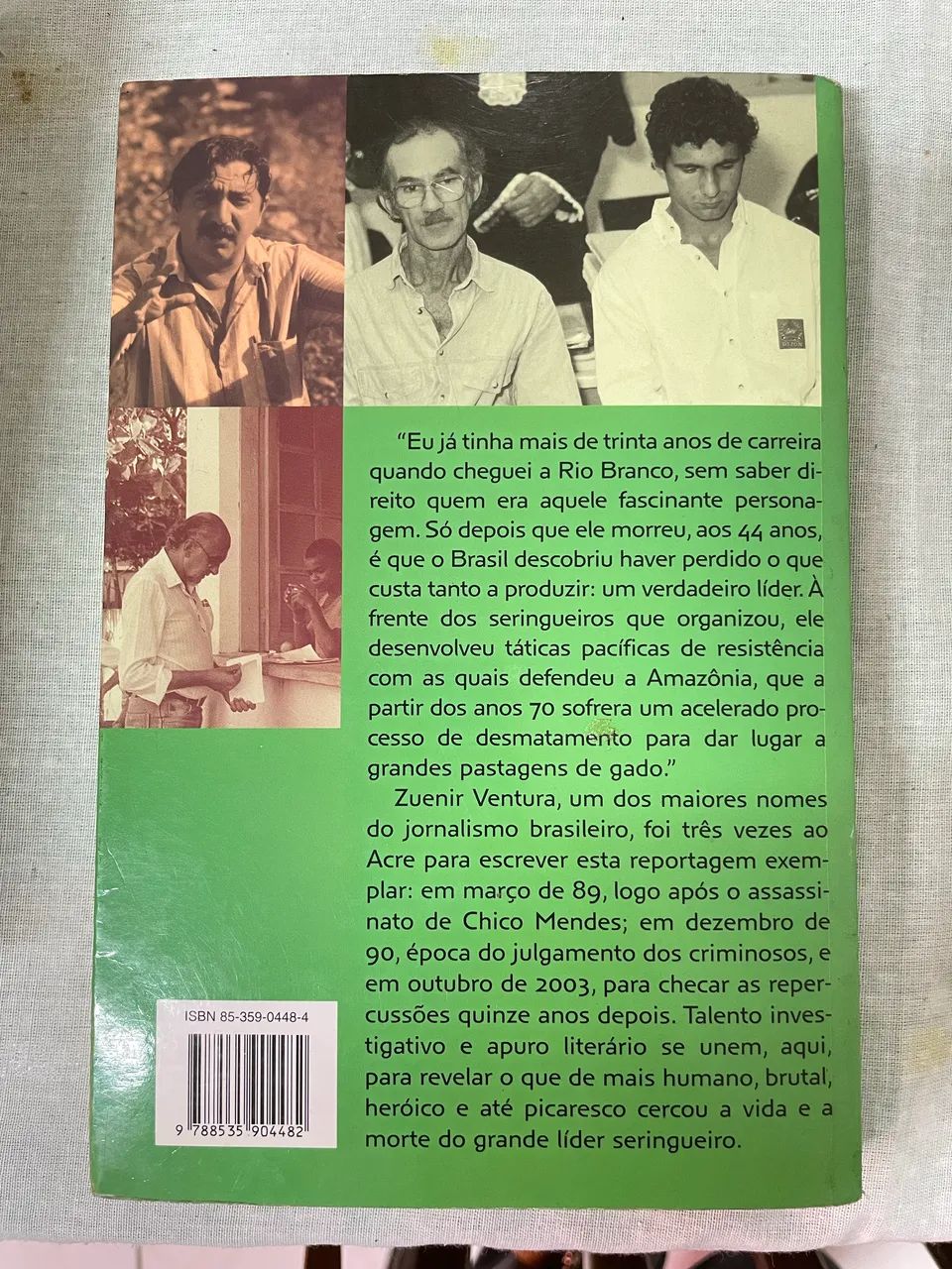 Livro ;  Chico Mendes crime e castigo  - Foto 2