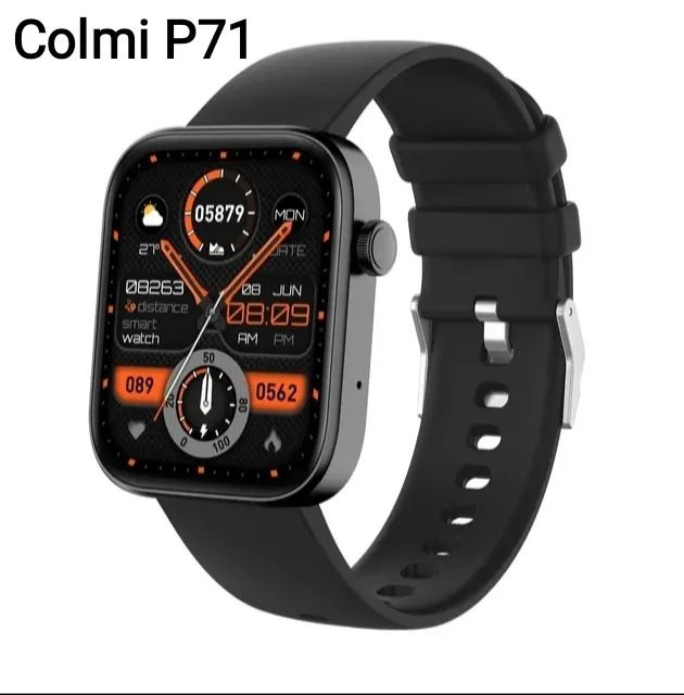 Smartwatch Colmi P71 1.9pol Chamadas Bluetooth - Lacrado - Garantia - Foto 2