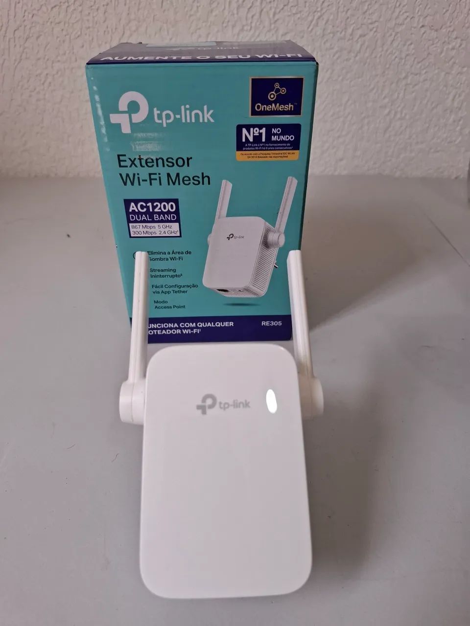 Extensor Wi-Fi mesh TP-LINK  seme novo 