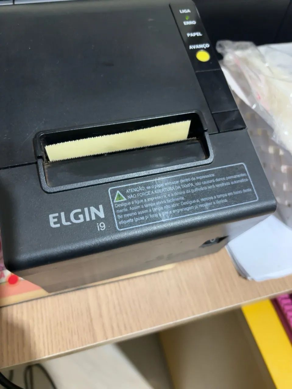 Impressora Térmica Elgin i9 USB + Ethernet - Excelente Estado