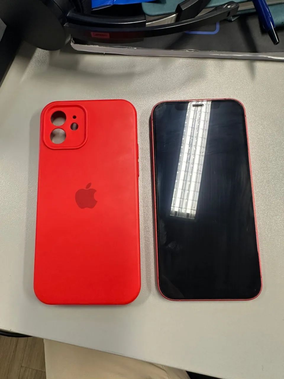 iPhone12 64GB レッド iPhone 12 Dual SIM 64 GB (product)red - Bom (Recondicionado
