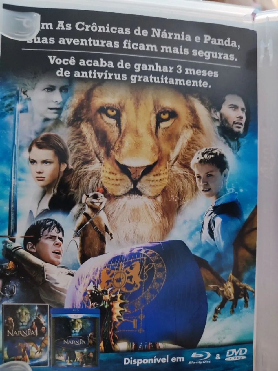 DVD As Crônicas de Narnia