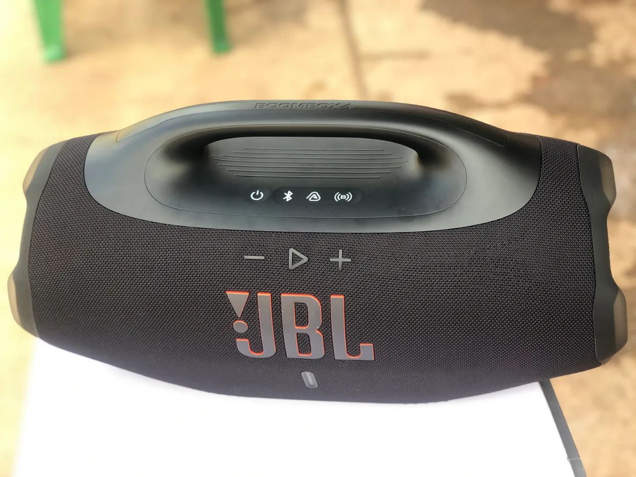 BOMBOX JBL 4 semi nova  - Foto 4