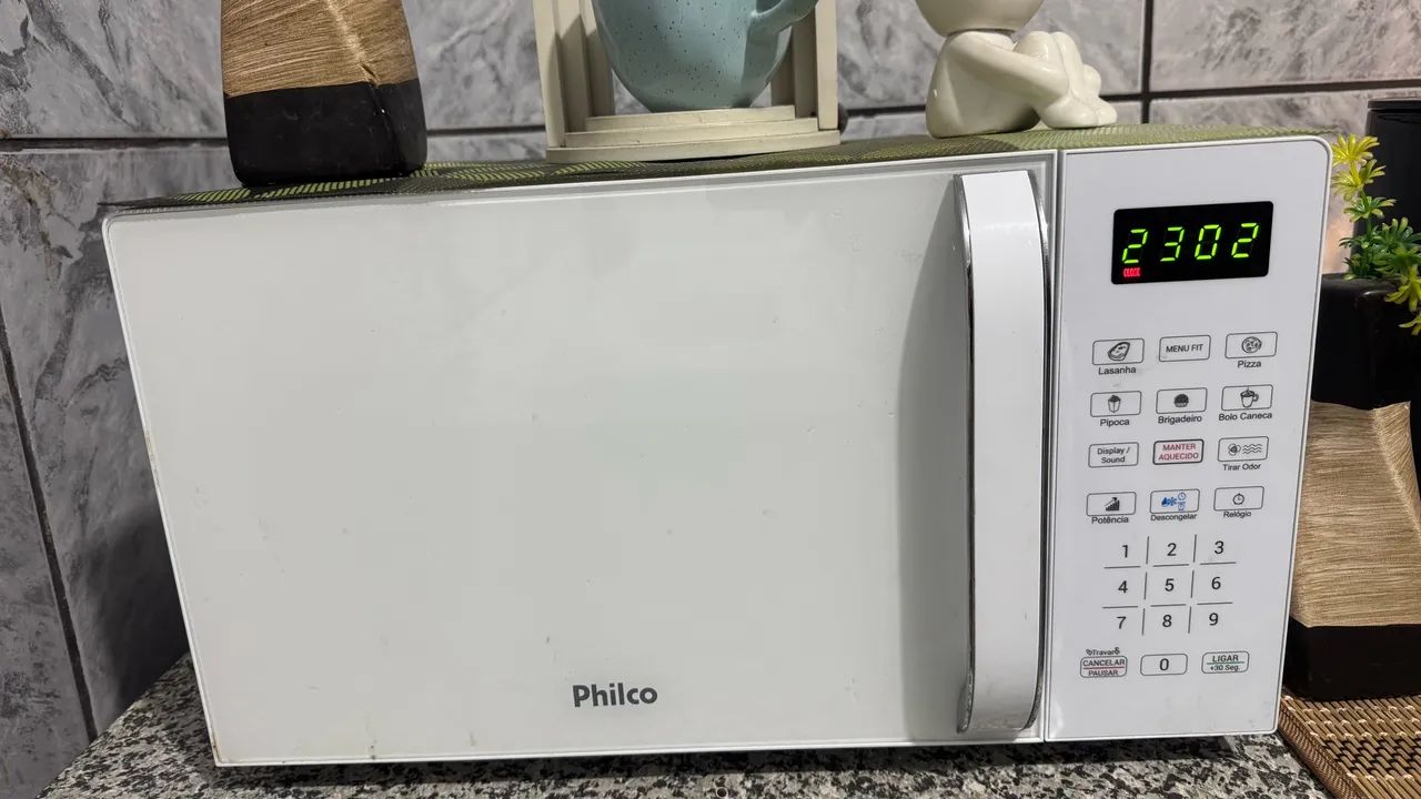 Microondas Philco Branco 220VTS - Foto 4
