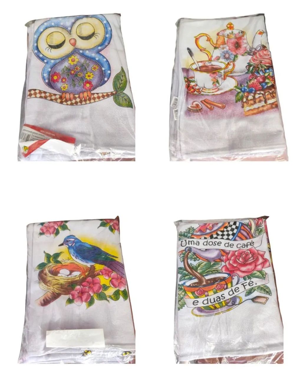 Panos de prato com bainhas  - Foto 5