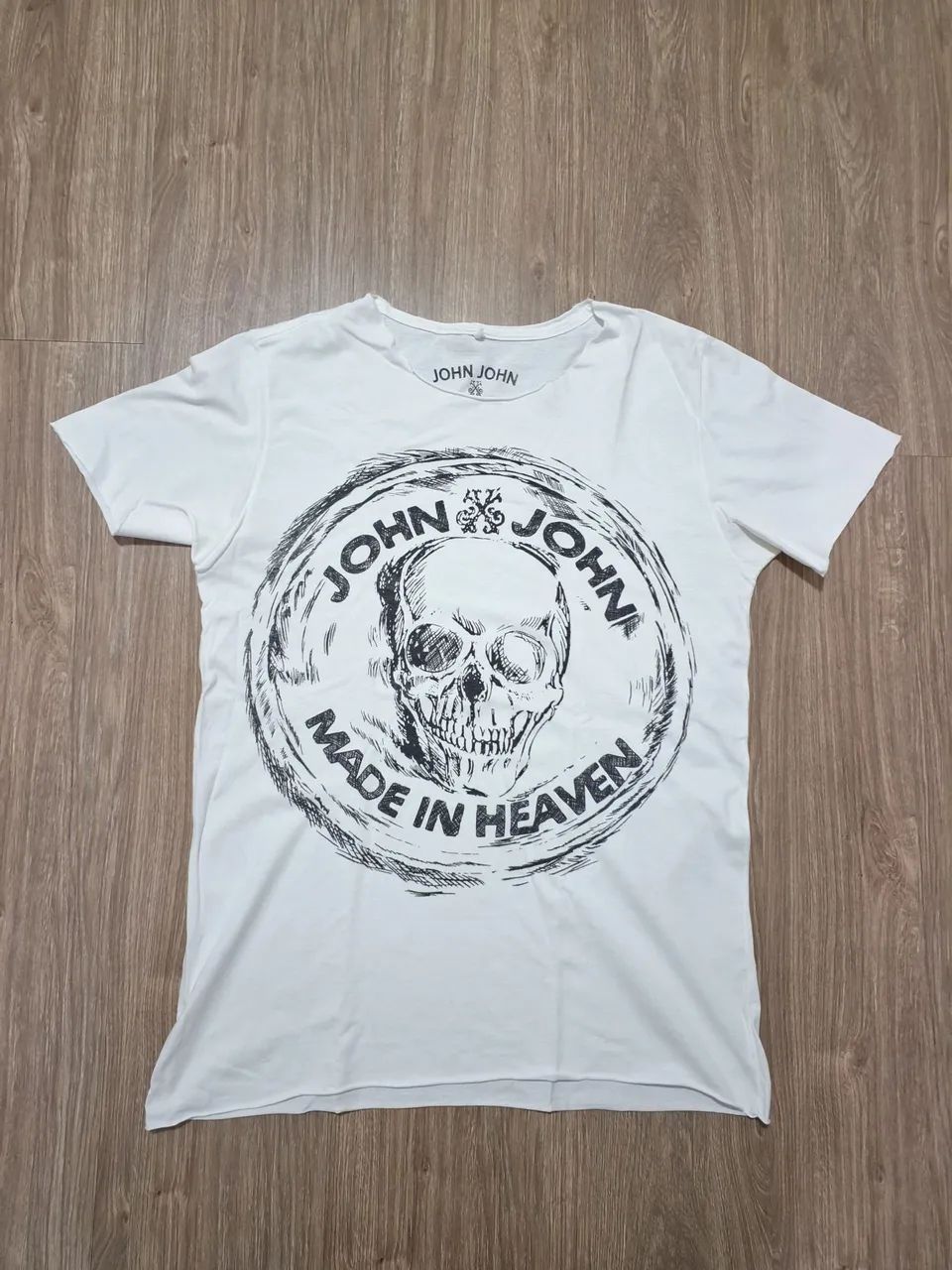 Camiseta John John Branca 