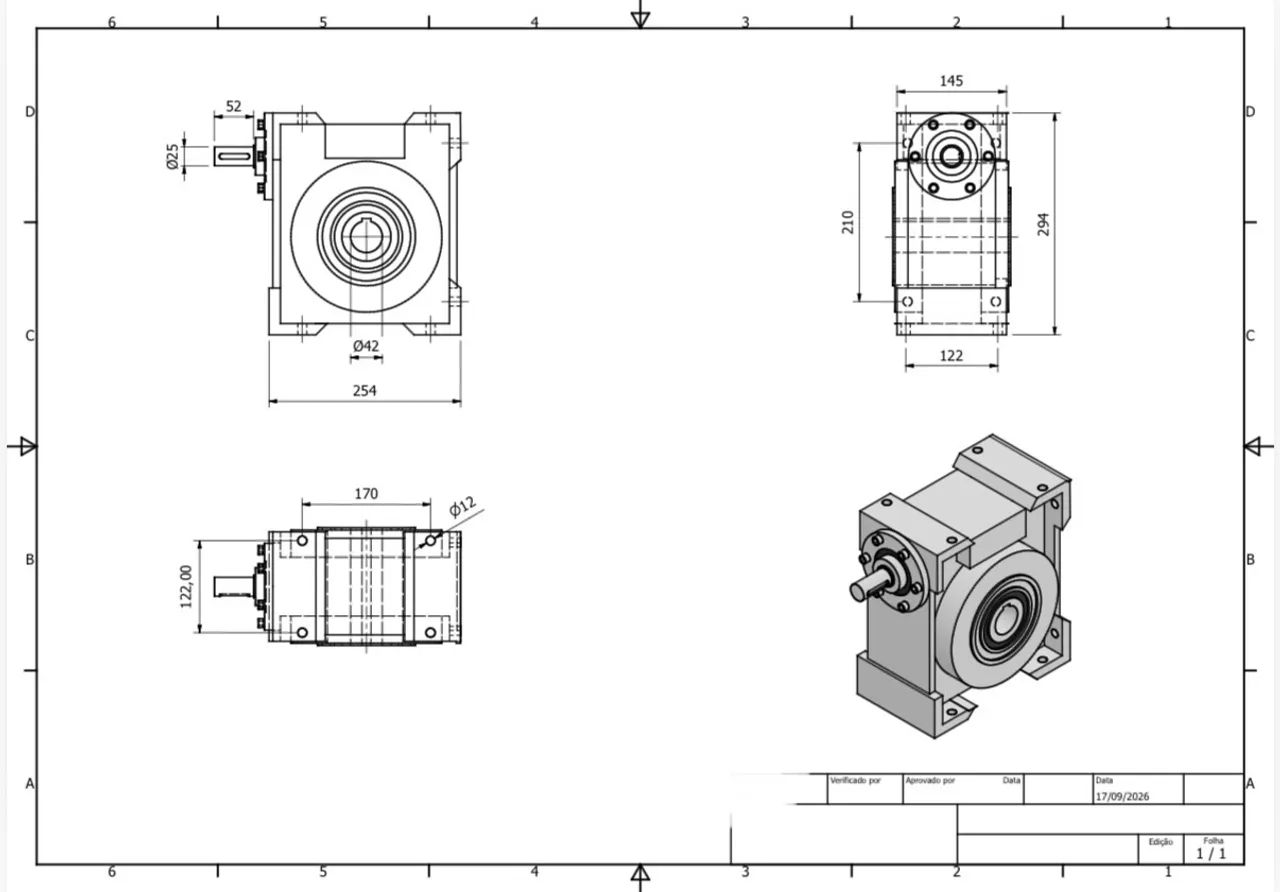Redutor 1:80  - Foto 5