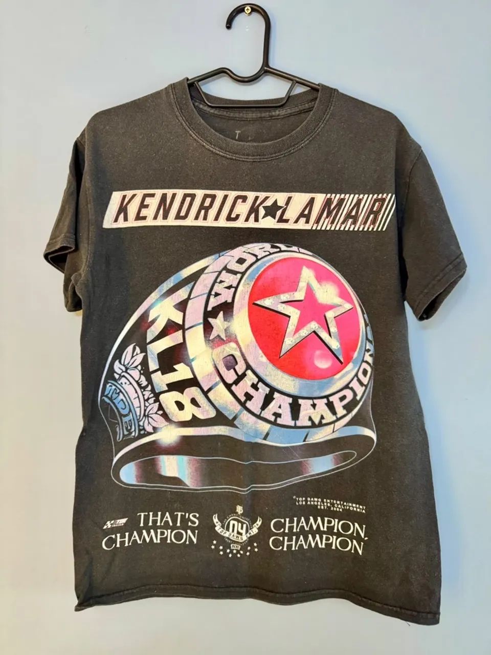 Camiseta Kendrick Lamar 2018 TAM P