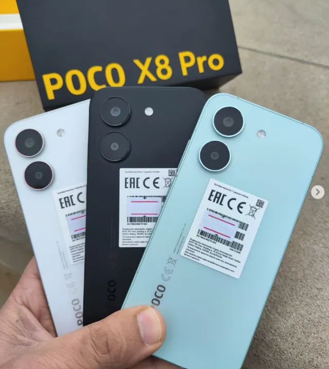 Xiaomi Poco X8 PRO 5G 8/256GB - BRINDE Fone bluetooth Xiaomi