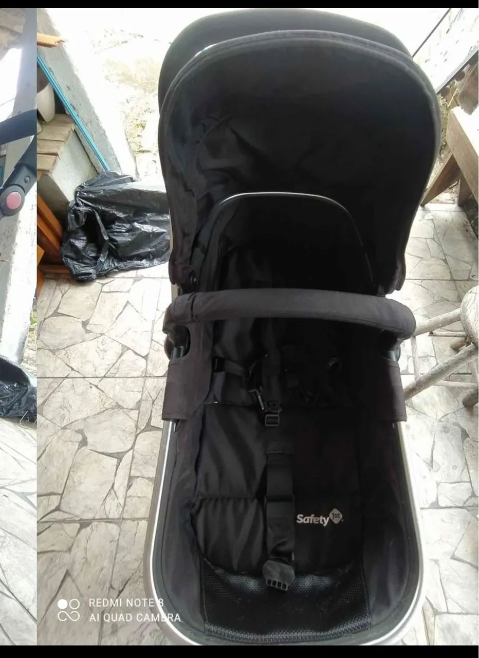 Carrinho de bebê com Moisés Safety 1st mobi