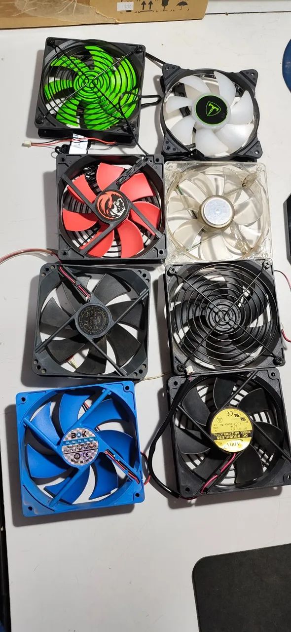 Coolers 120mm - todos usados