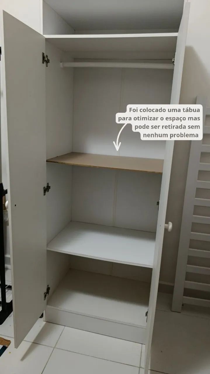Kit guardar roupa e cômoda infantil  - Foto 4