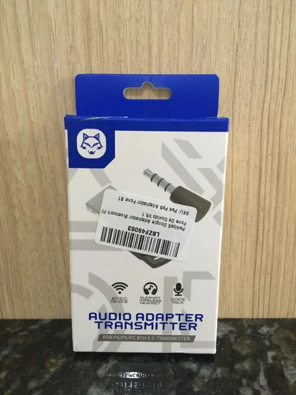 Adaptador Transmissor de Áudio Bluetooth V5.1 Compatível com PS5 e PS4 e PC - NOVO - Foto 3