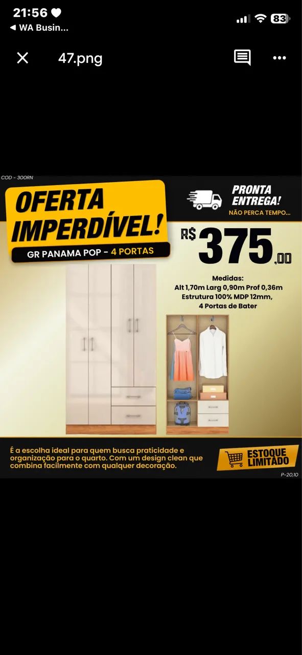 Guarda roupa  - Foto 2