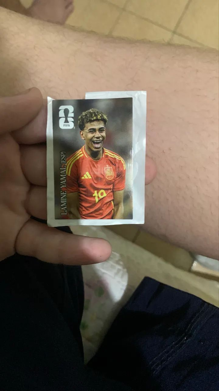 Figurinha da copa 
