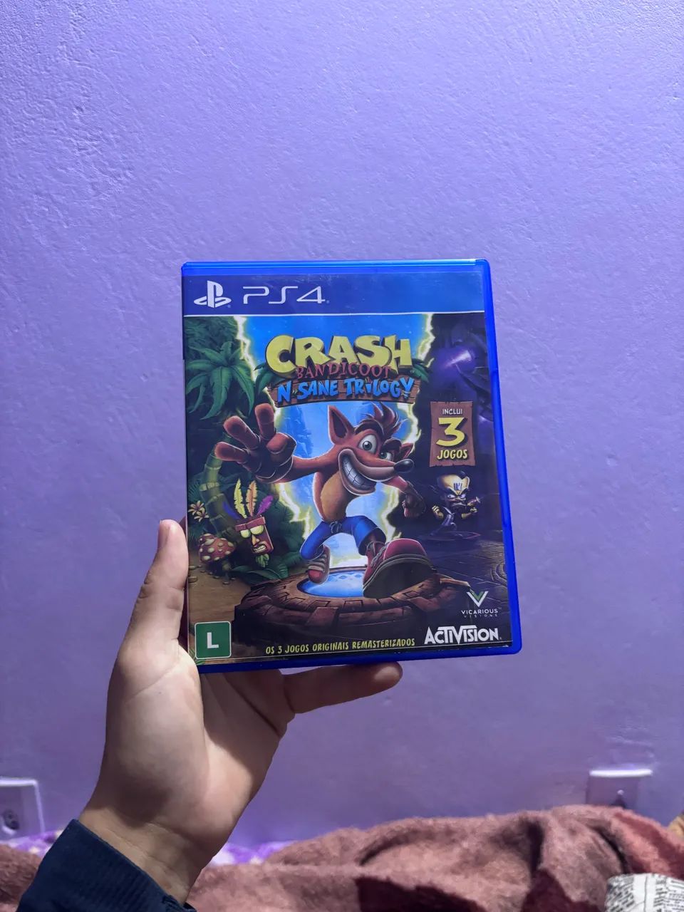 Jogo PS4 - Crash Trilogy 