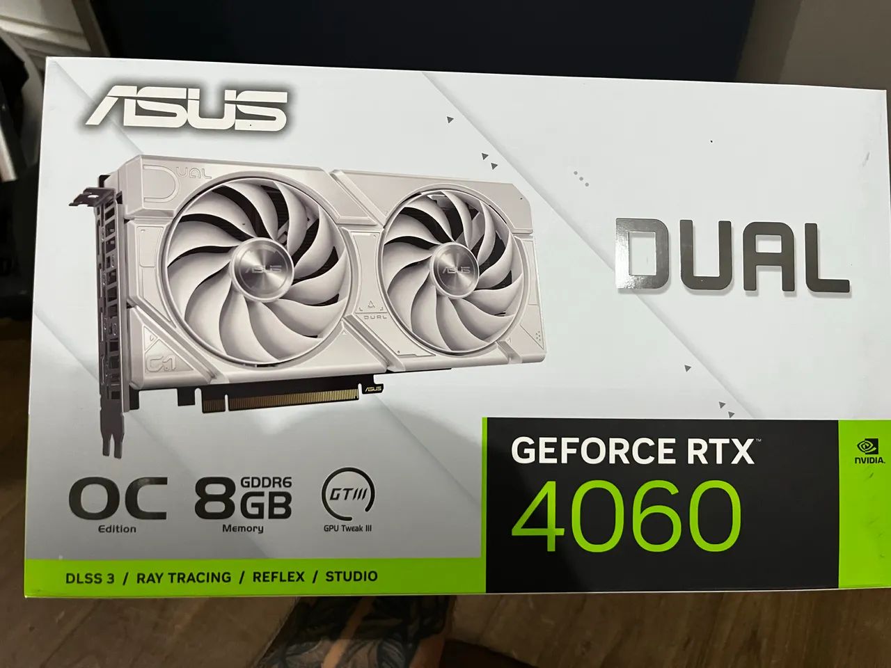 RTX 4060 ASUS OC DUAL WHITE  - Foto 3