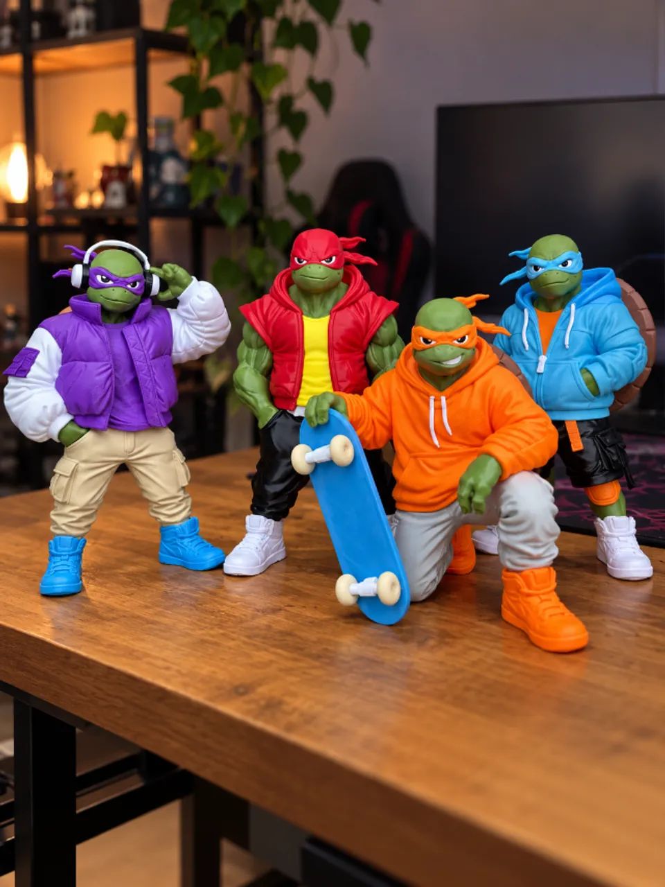 Action Figure Tartaruga Ninja