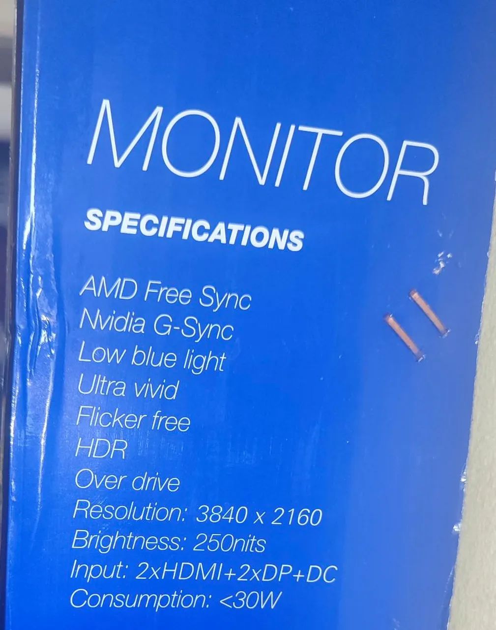 MONITOR 4K | 32" POLEGADAS 1MS | PRA VENDER LOGO, ZERADO - Foto 5