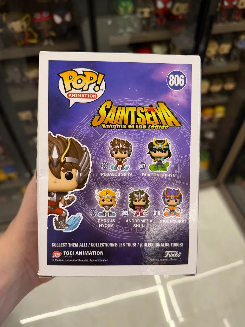 Funko Pop Pegasus Seiya - 806 Cavaleiros do Zodíaco - Foto 2