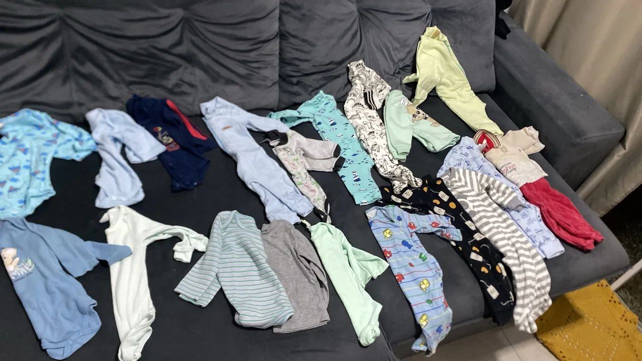 Lote roupa bebê menino 
