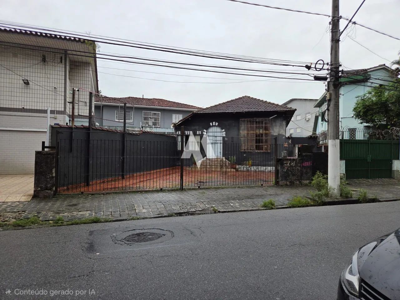 Terreno comercial no Marapé em Santos