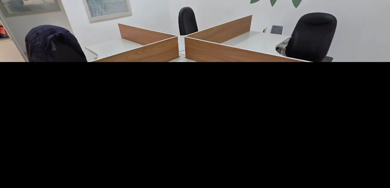 Conjunto 4 mesas de escritório - Foto 4