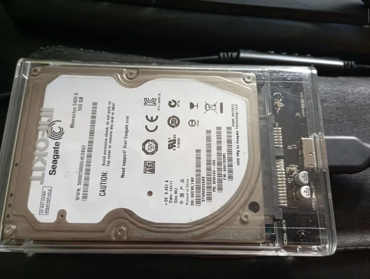 Hd externo 500 GB + case  - Foto 2