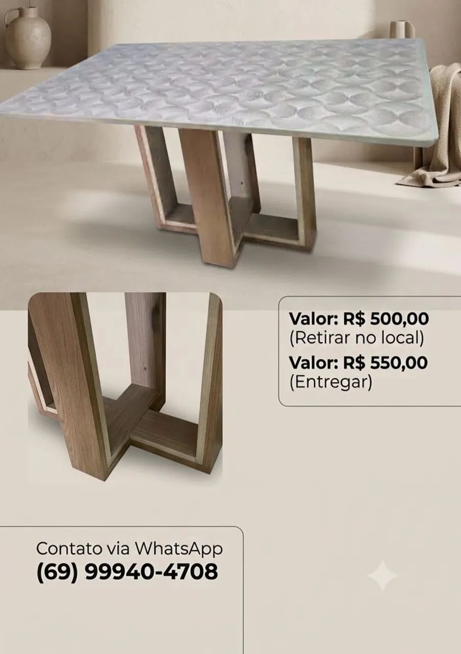 Mesa de Jantar para 6 lugares - Foto 2