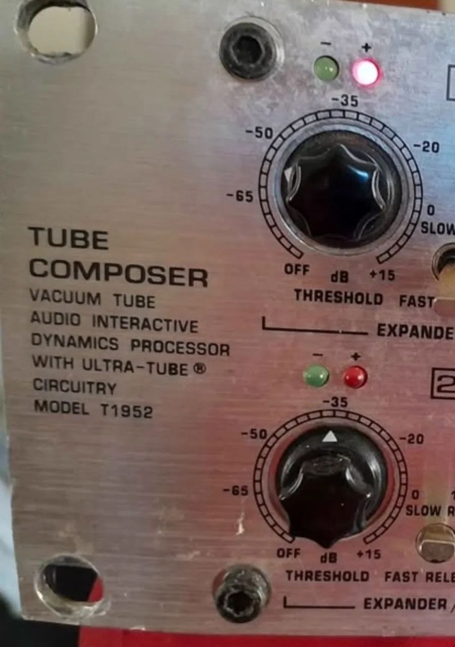 Compressor Behringer tube composer T 1952 - Foto 5