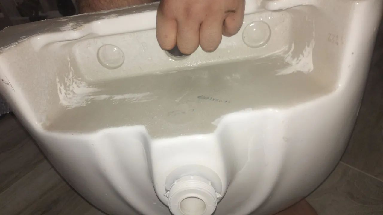 Cuba pia lavatório com coluna celine