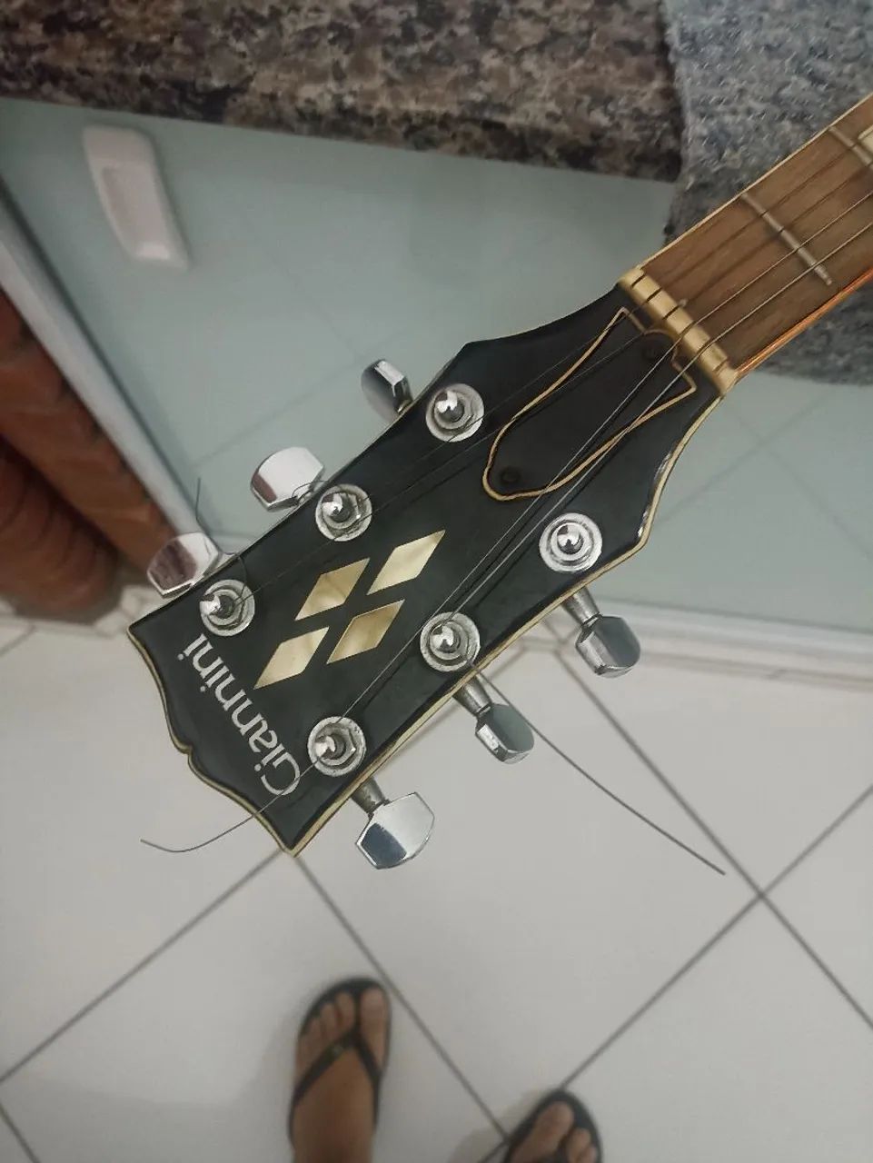 Guitarra Giannini sg anos 70