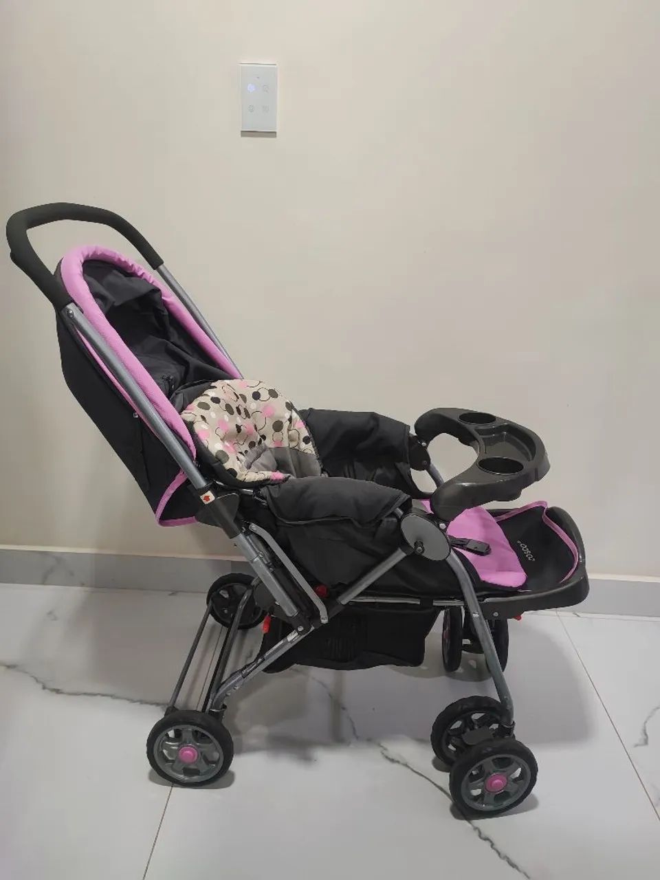 Carrinho e bebê conforto Cosco Reverse  - Foto 4