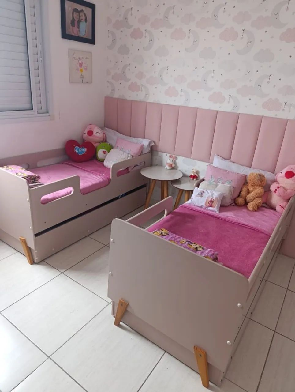 Duas Bicamas rosa infantil - Foto 2