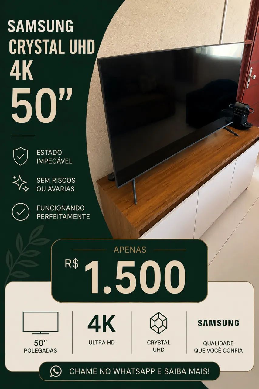 Televisão Samsung 4k 