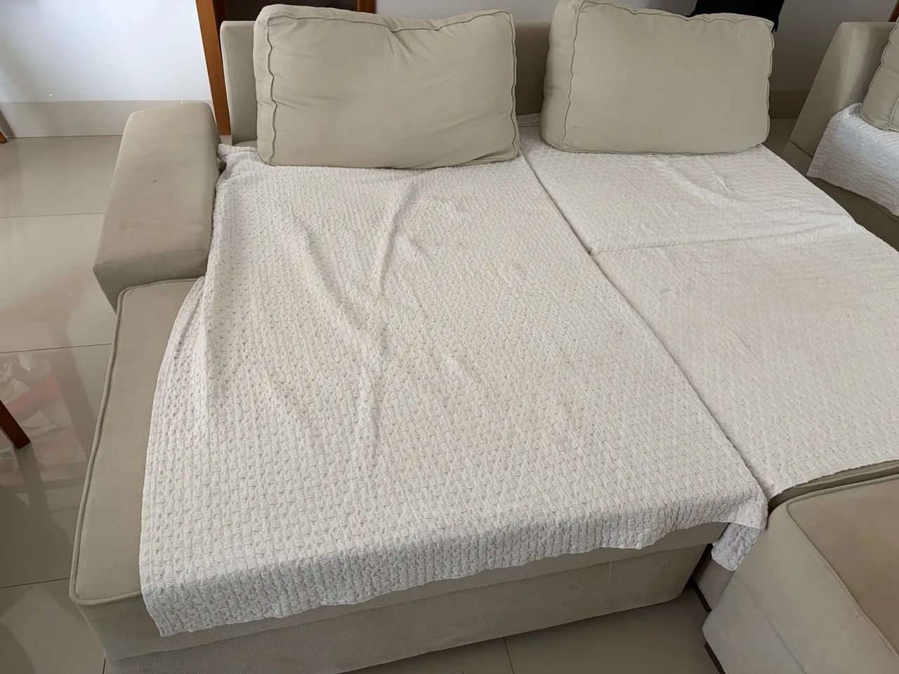 Vendo Sofá (6peças) com almofadas  - Foto 3