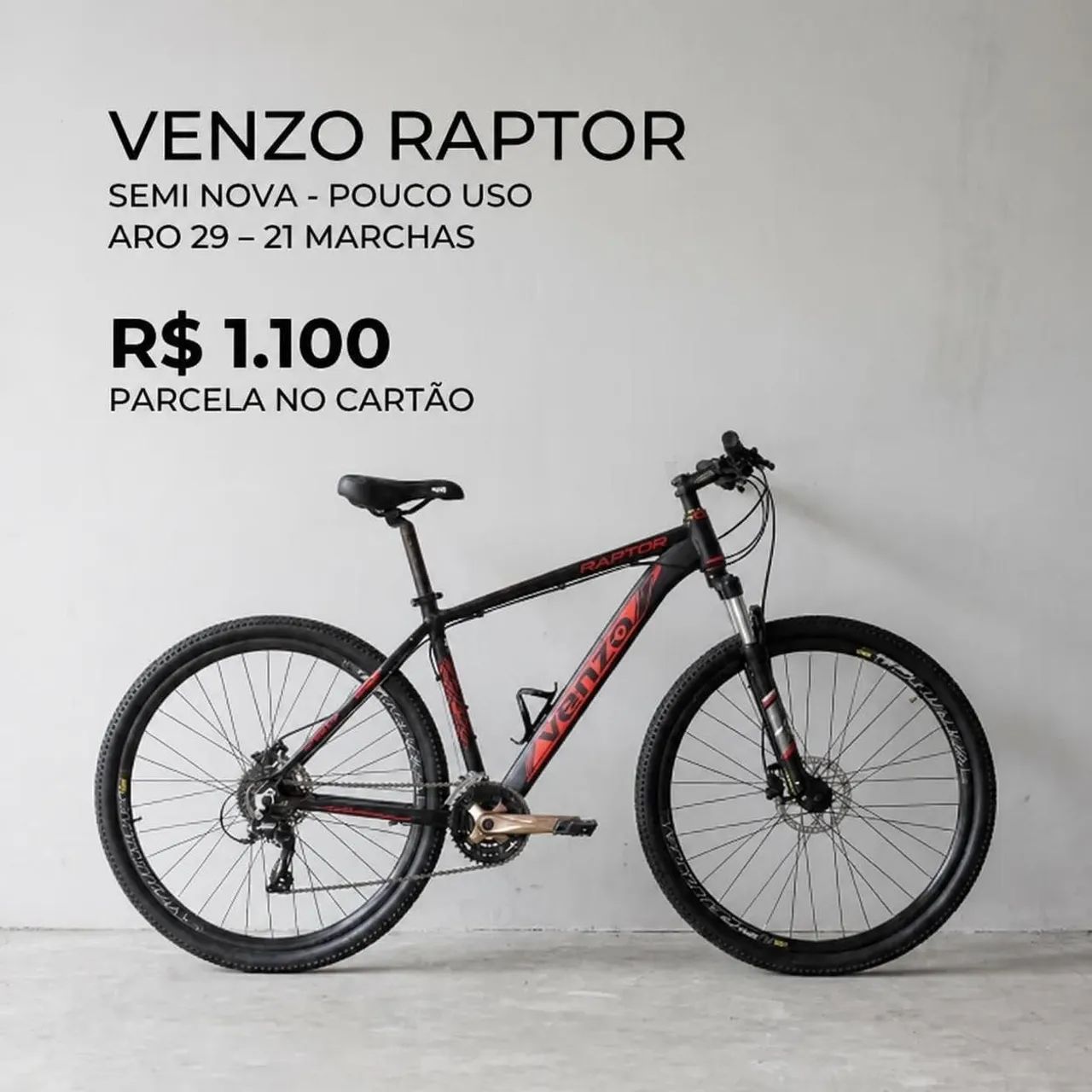 Bicicleta aro 29 pra sair rápido 