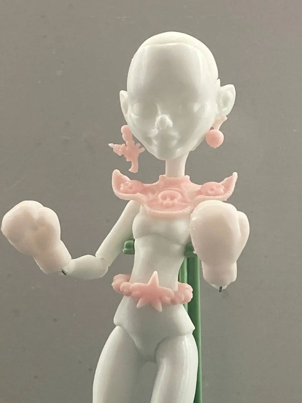 Shorty Skullector - Monster High Boneca Custom Base - Foto 3