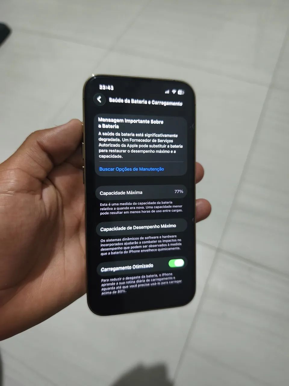 Vendo ou Troco IPhone 13 Pro - Foto 3