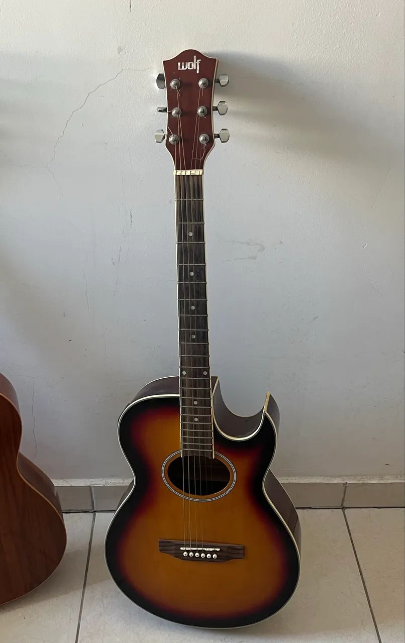 Violão Elétrico Wolf - Foto 4