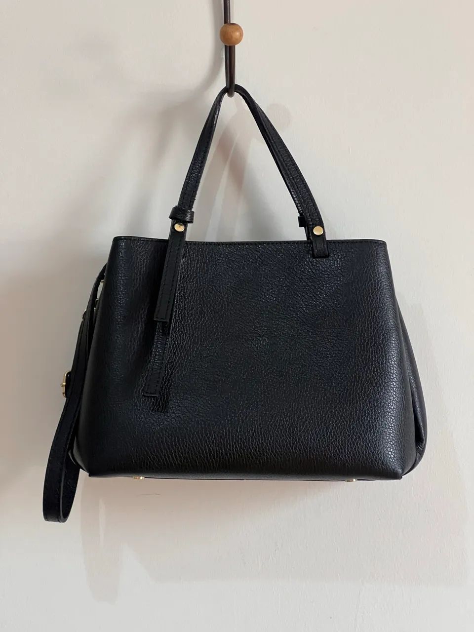 Bolsa couro italiano original da Itália 