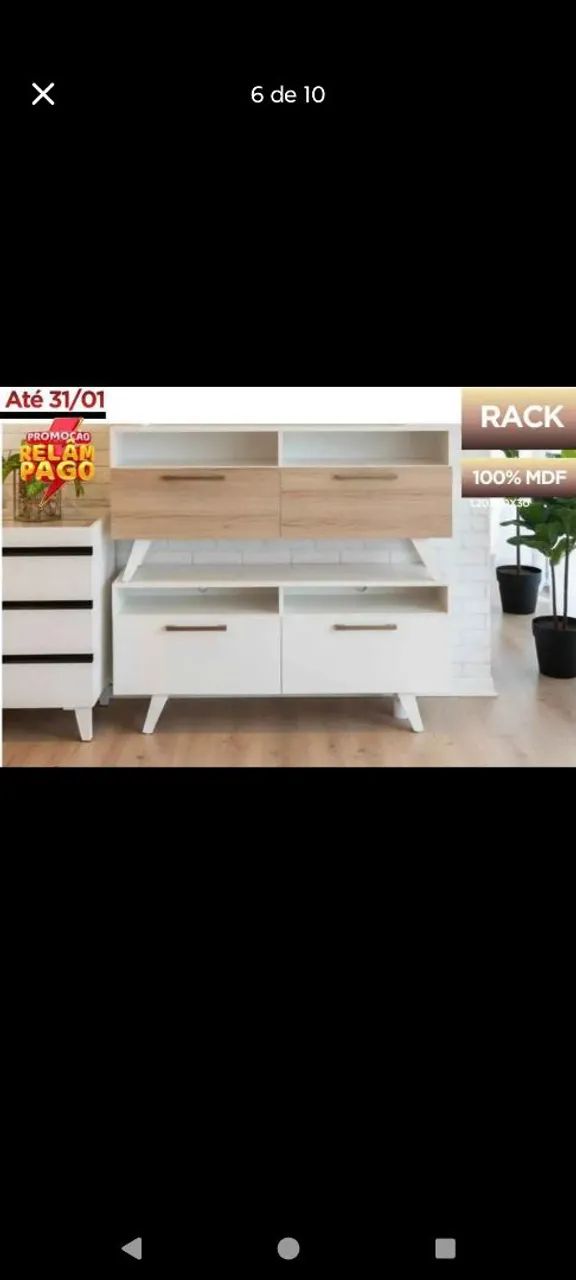 RACK PRA TV %MDF - Foto 5