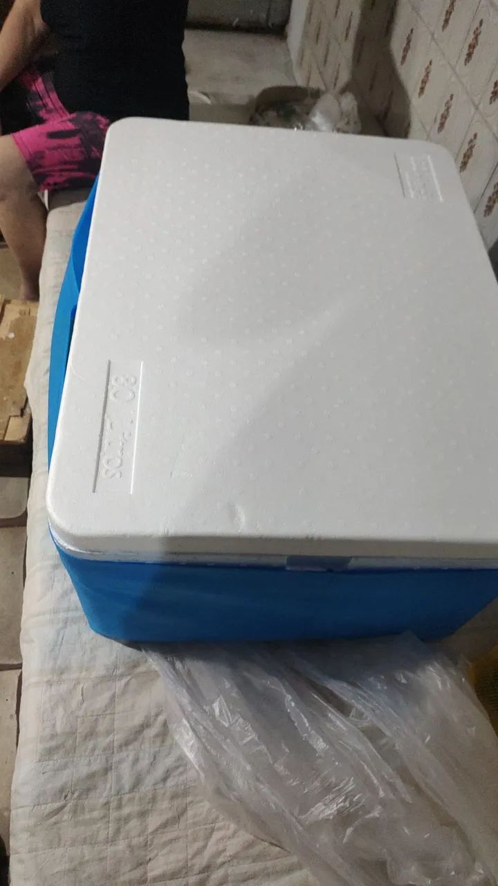 Isopor de 80 litros já vai com capa  - Foto 2