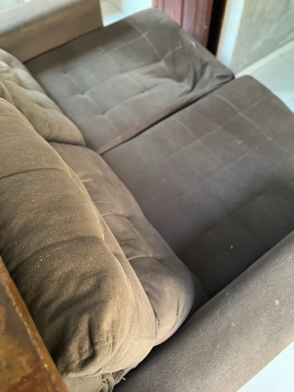 Vendo sofá retrátil e encosto inclinável. Aceito proposta  - Foto 4