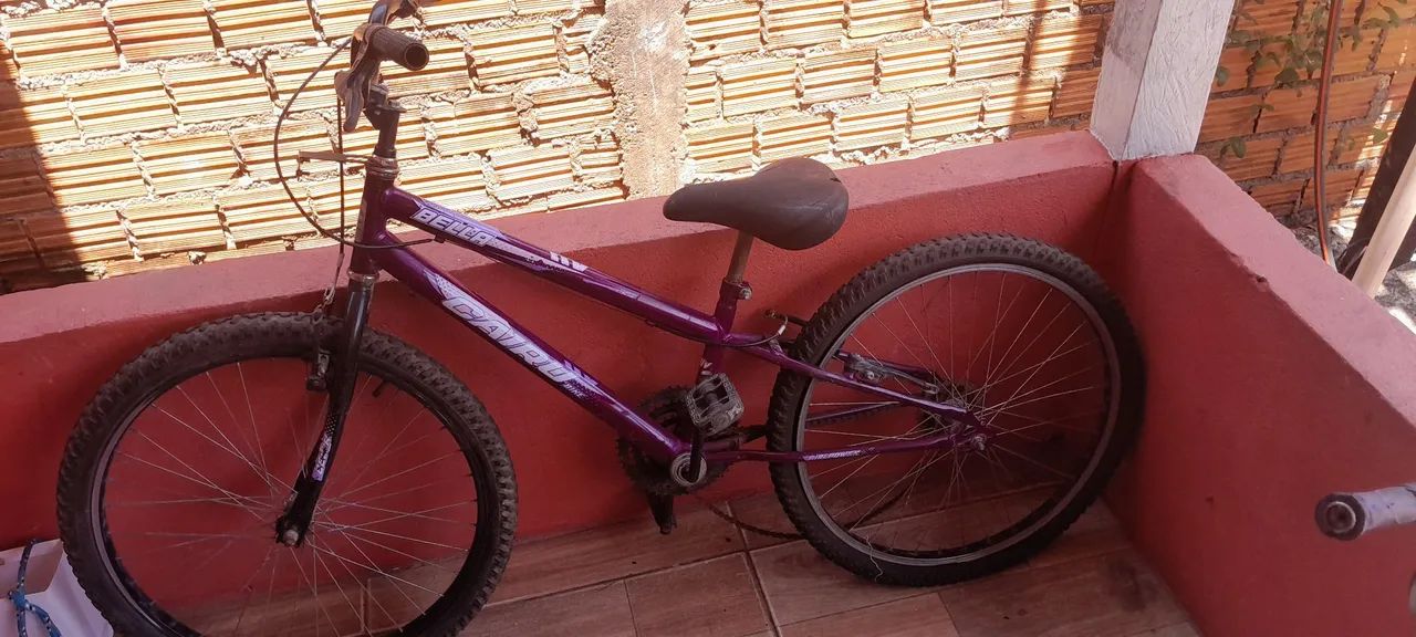 Vendo baike aro 24 só ta faltando as câmeras de ar 