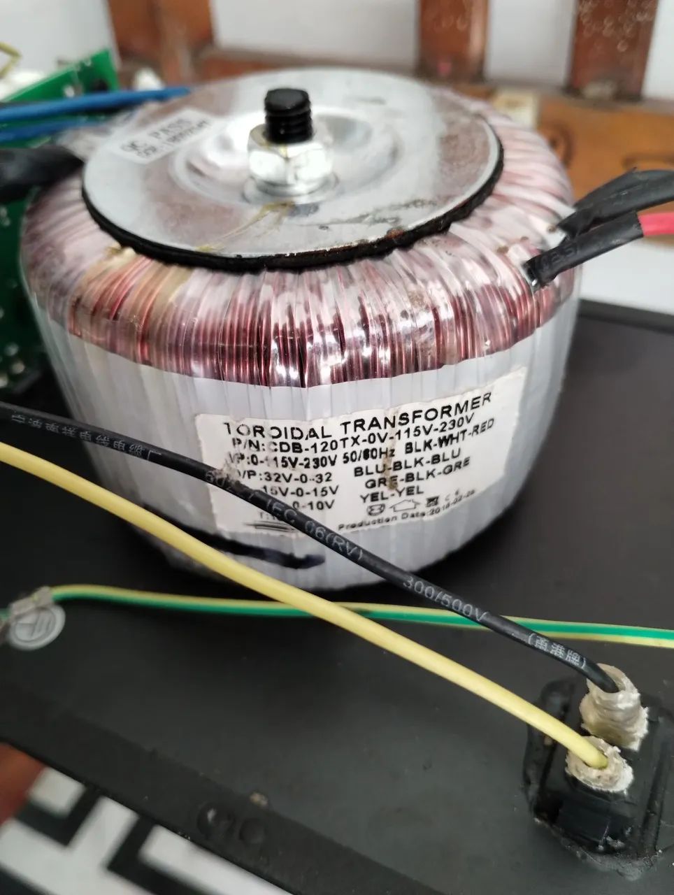 Transformador toroidal 